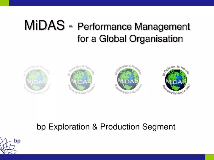 midas performance management for a global organisation