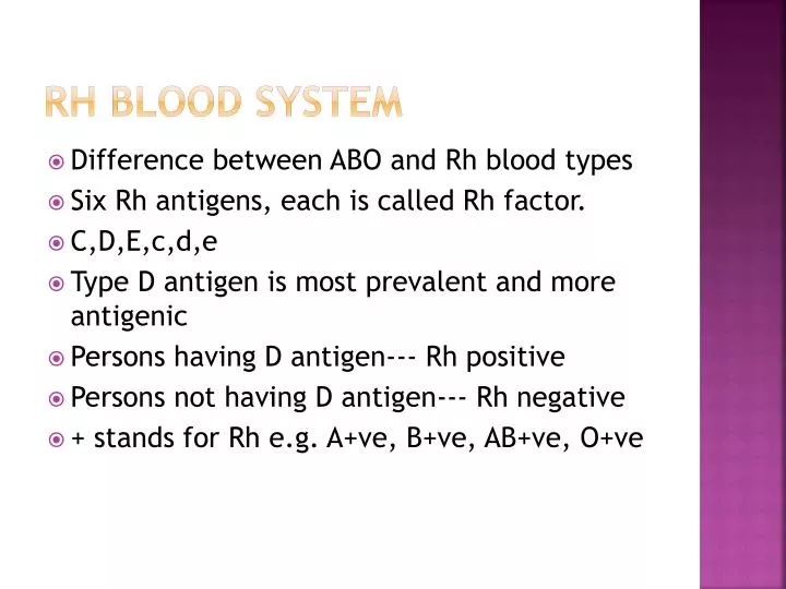 Free Blood Type Chart With Rh Factor - Download in PDF
