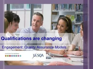 Qualifications are changing