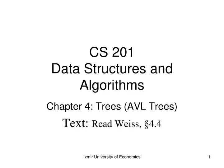 cs 201 data structures and algorithms