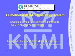 Eumetnet AMDAR Observing System