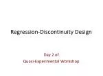 Regression-Discontinuity Design - slide 1