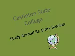Study Abroad Re-Entry Session