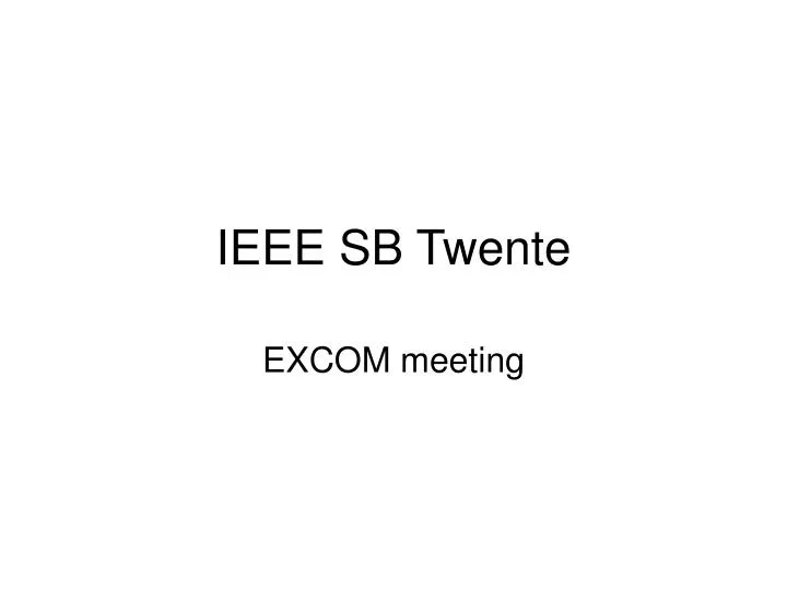 ieee sb twente