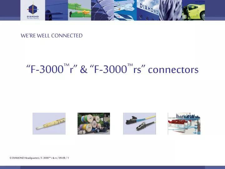 f 3000 r f 3000 rs connectors