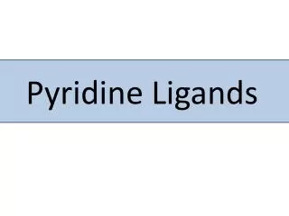 Pyridine Ligands