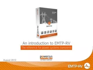 An introduction to EMTP-RV