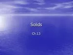 Solids