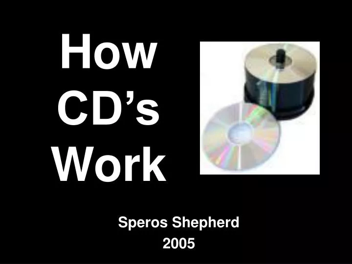 how cd s work