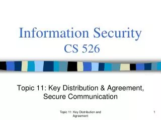 Information Security CS 526