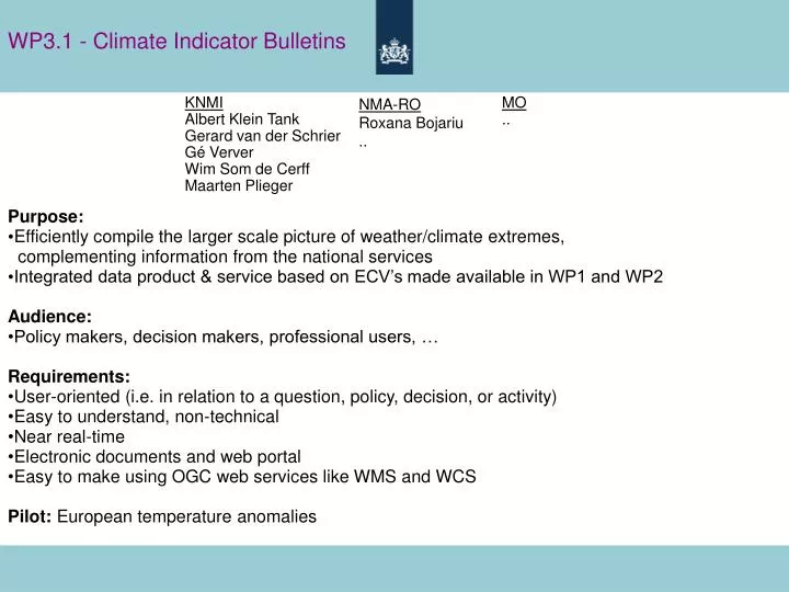 wp3 1 climate indicator bulletins
