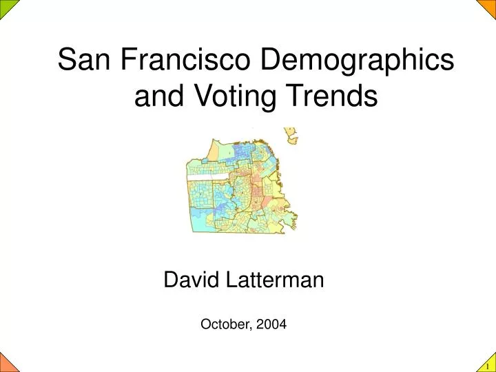 san francisco demographics and voting trends