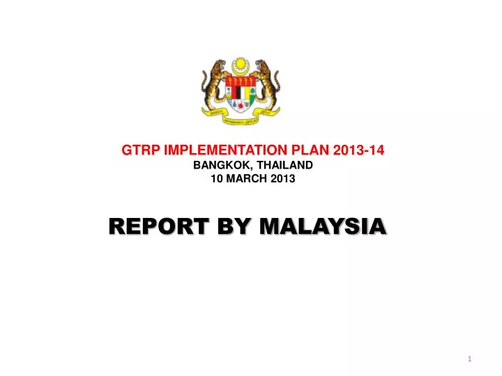 report by malaysia