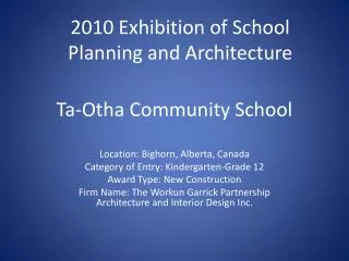 Ta-Otha Community School