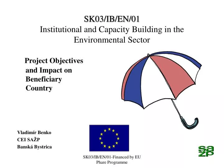 sk03 ib en 01 institutional and capacity building in the environmental sector