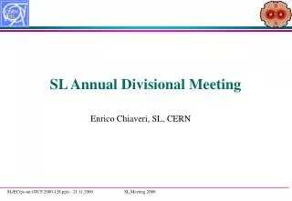 SL Annual Divisional Meeting