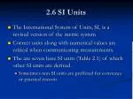 2.6 SI Units - slide 1