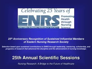 25th Annual Scientific Sessions