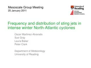 Frequency and distribution of sting jets in intense winter North-Atlantic cyclones