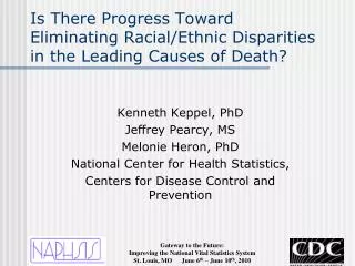 Is There Progress Toward Eliminating Racial/Ethnic Disparities in the Leading Causes of Death?