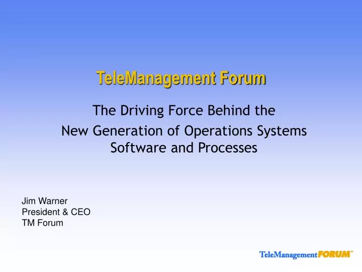 telemanagement forum