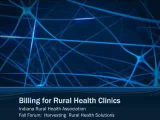 Billing for Rural Health Clinics