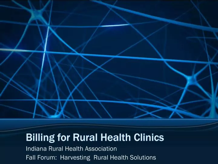 billing for rural health clinics