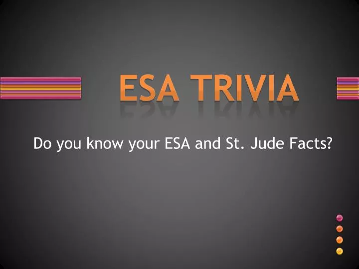 esa trivia