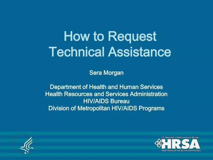 how to request technical assistance