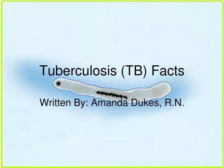 tuberculosis tb facts