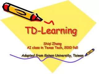 TD-Learning