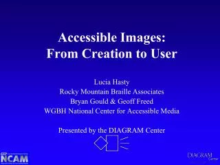 Accessible Images: From Creation to User