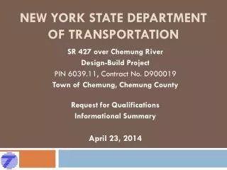 New York State Department of Transportation