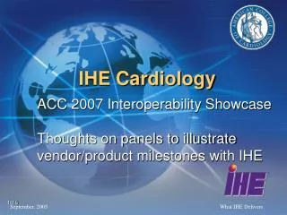 IHE Cardiology