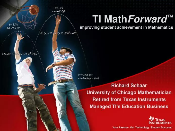ti math forward improving student achievement in mathematics
