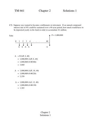 TM 661		Chapter 2 	Solutions 1