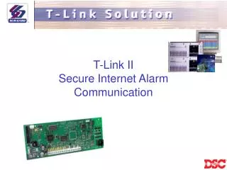 T-Link II Secure Internet Alarm Communication