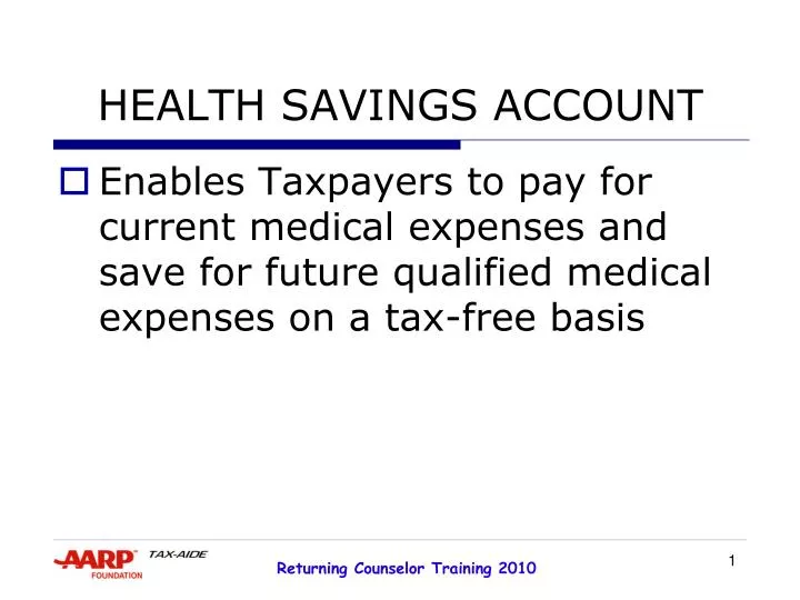 health savings account