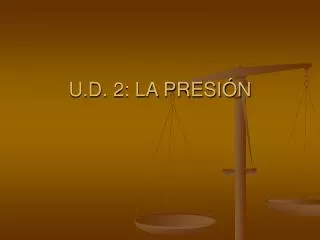 u d 2 la presi n