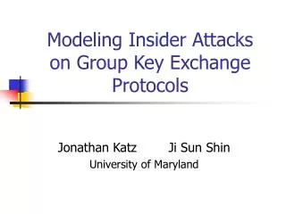 Modeling Insider Attacks on Group Key Exchange Protocols