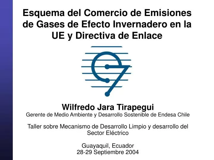 esquema del comercio de emisiones de gases de efecto invernadero en la ue y directiva de enlace