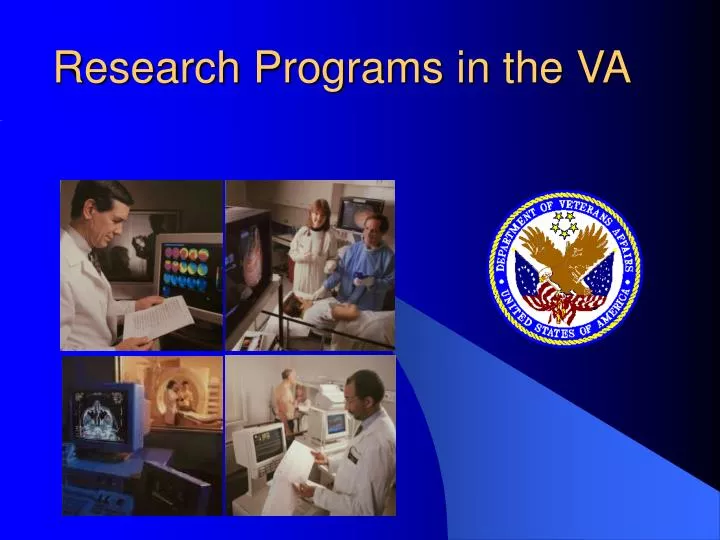 research programs in the va