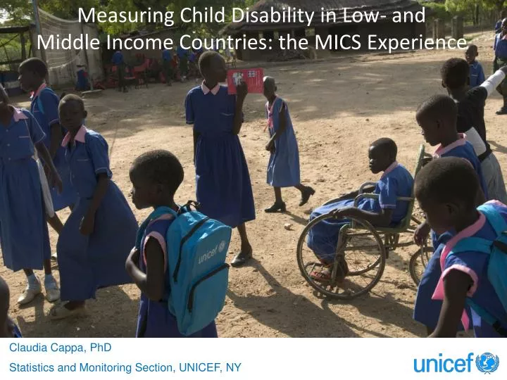 measuring child disability in low and middle income countries the mics experience