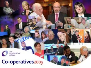 Welcome to Co-operatives UK AGM 2009