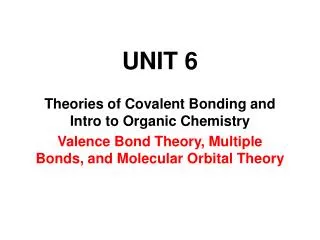 UNIT 6