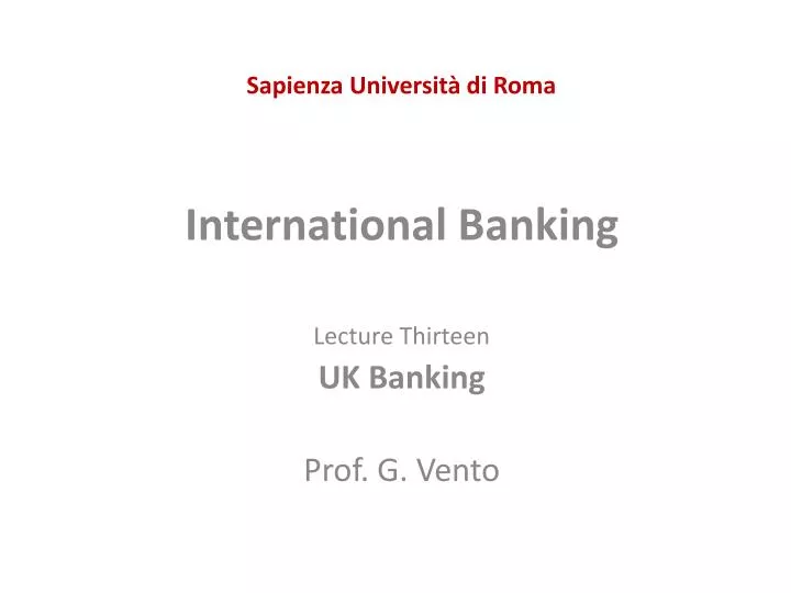 sapienza universit di roma