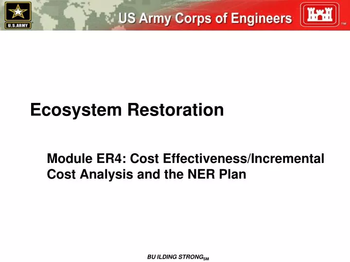 ecosystem restoration