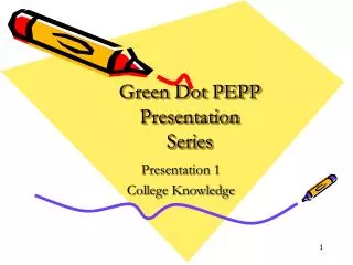 Green Dot PEPP Presentation Series