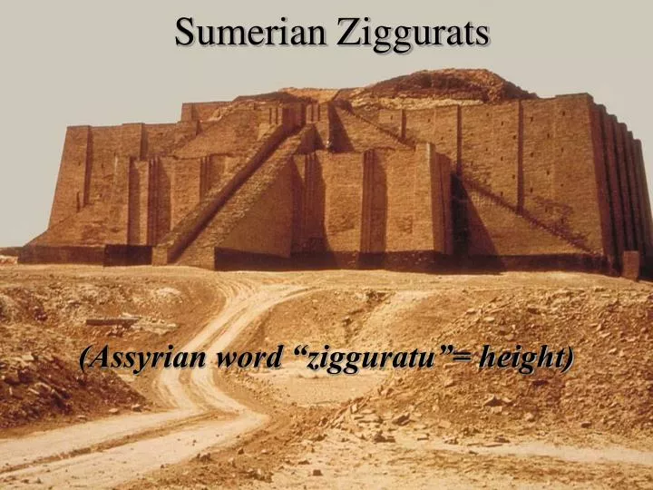 sumerian ziggurats