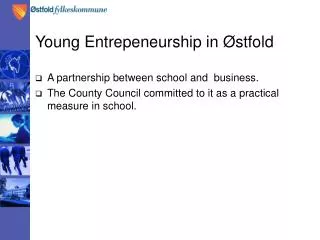 Young Entrepeneurship in Østfold